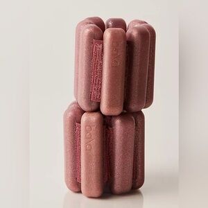 Bala bangles Ankle/Wrist weights 1lb. Glitter Pink!! NEVER USED